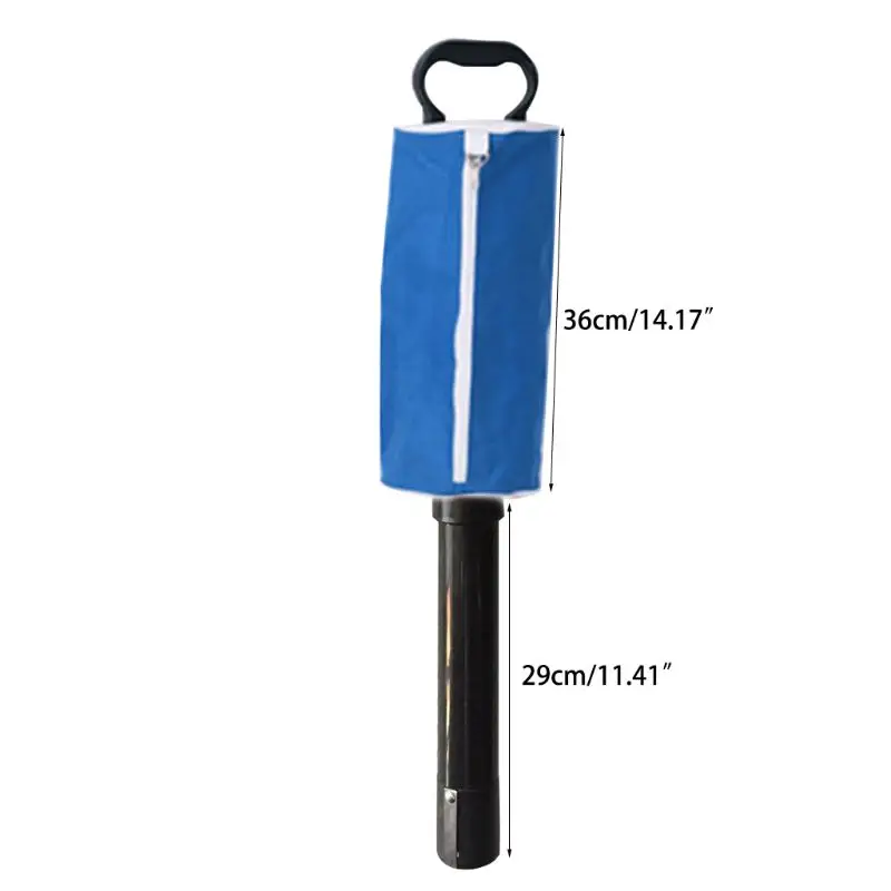 

Golf Ball Picker Shag Bag Putter Holder Storage Retriever Portable Ball Catcher Collector