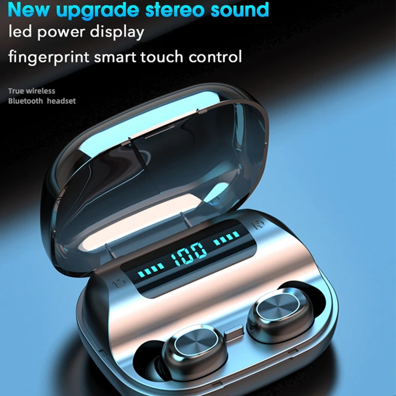 Сенсорные Bluetooth наушники 5 0 беспроводные стерео спортивные Eabuds с микрофоном