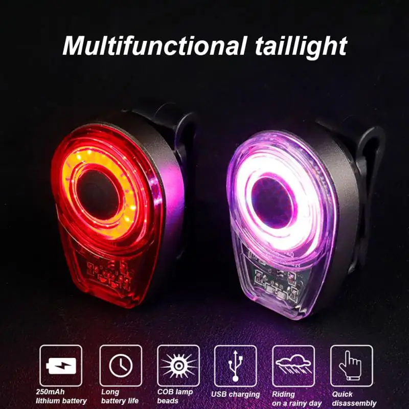 

Велосипедный фонарь DEEMOUNT, задний фонарь для горного велосипеда с зарядкой через USB, сумка для велоспорта, подвесной светильник для бега на ш...