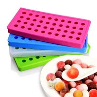 40 holes spherical ice ball pellets silicone cake mold chocolate chip cookie baking mold decoration cake decoration tool k932