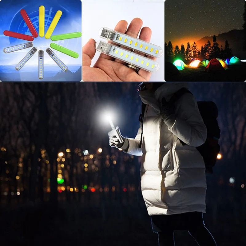USB светодиодный книга светильник с 3 s 8 SMD 5630 5730 лампы 5V Мощность Вход белый 5000 6500K