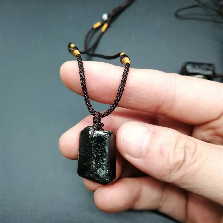3 шт. натуральный черный турмалин руда энергетическая чакра камень кулон