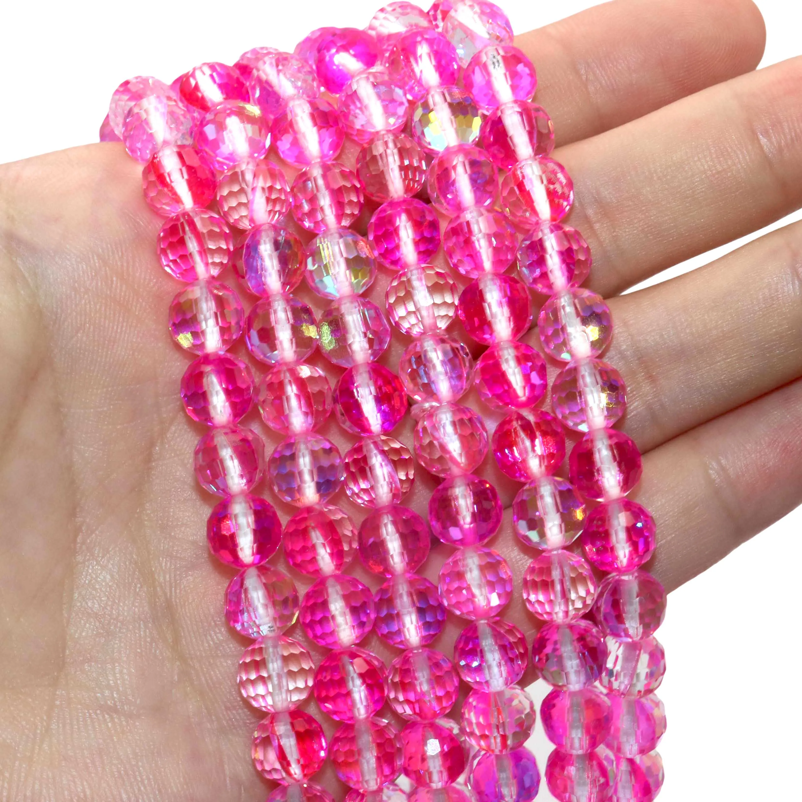 Ограненный Природный камень Австрийские хрустальные бусины 6 8 10 мм круглые