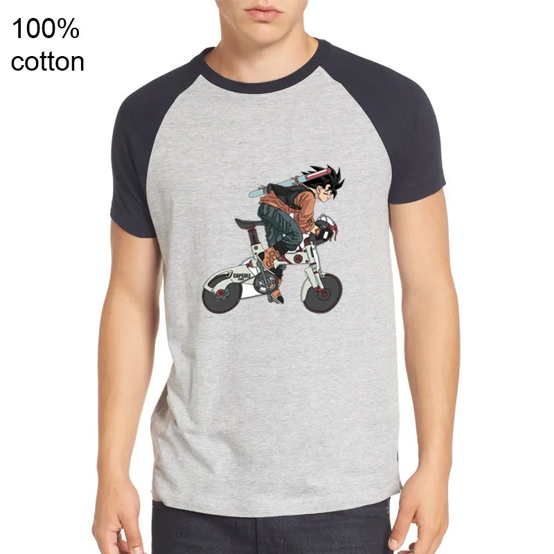 Винтажные Ретро футболки с изображением велосипеда Гоку драконий жемчуг z MTB рок