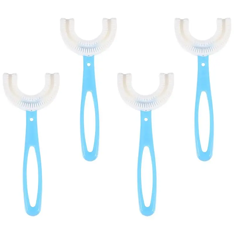 4 шт./комплект силиконовые U-образные зубные щётки | Бытовая техника