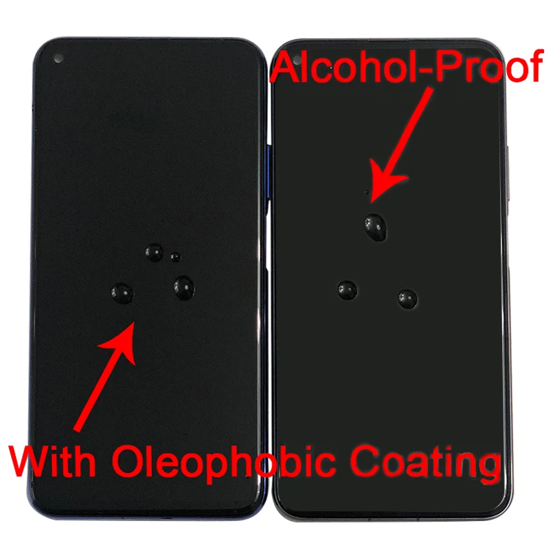 Original M&Sen For 6.26" Huawei Honor 20 LCD Display Screen With Frame+Touch Panel Digitizer For Honor 20 Dispaly Assembly