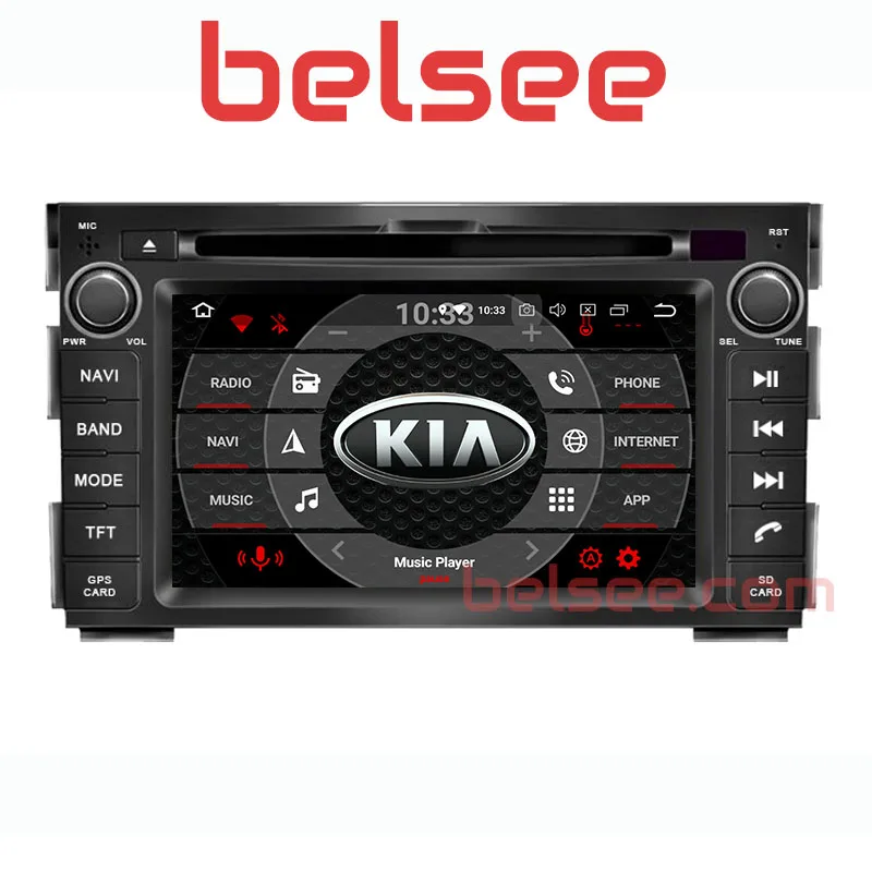 Автомобильный DVD плеер Belsee Android 9 0 ОЗУ 4 Гб Восьмиядерный процессор мультимедийное