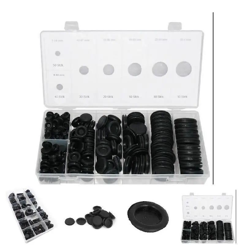 

Economical 170 Pcs Extensive Rubber Stoppers Body Plugs Stoppers New ds99