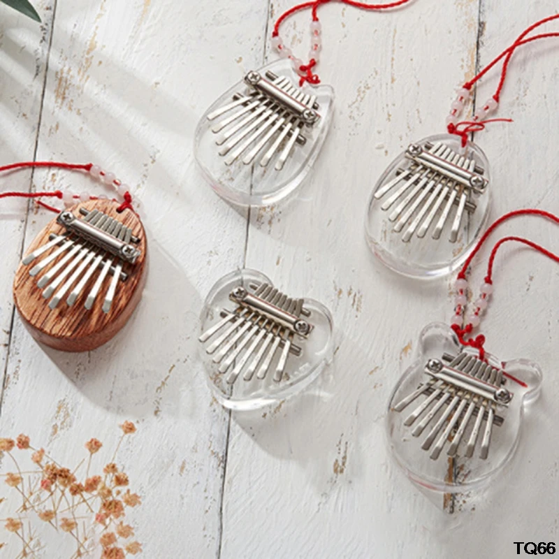 Пианино для большого пальца 8 тонов пианино пластина Kalimba мини инструменты