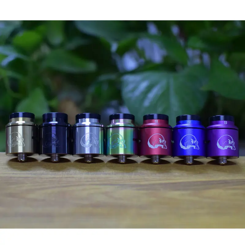 Новейший C2MNT rda V2 RDA с bf контактным ремонтом 24 мм атомайзер, совместимый с механическим модом, дополнительный Бесплатный 810 капельный наконечник