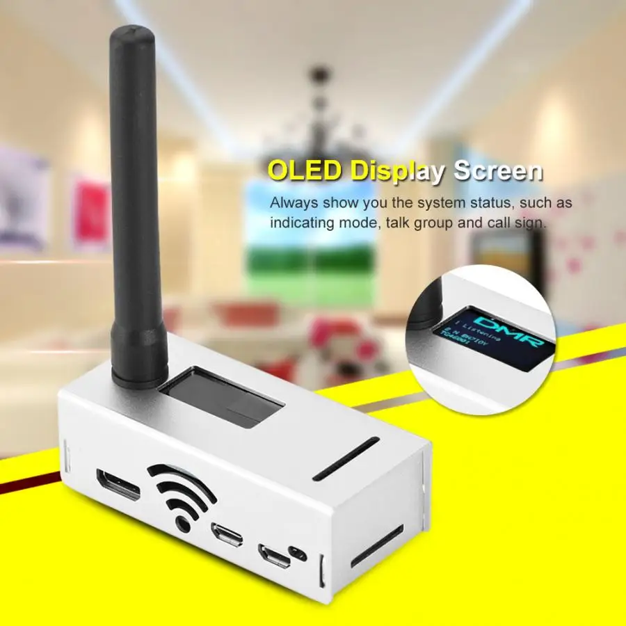 Антенна 8G TF карта + MMDVM точка доступа поддержка P25 DMR YSF для Raspberry Pi AM доступа|Точки