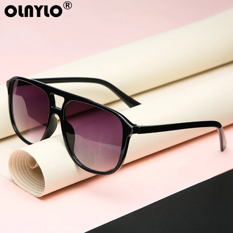 Модные большие солнцезащитные очки Брендовые дизайнерские женские Uv400