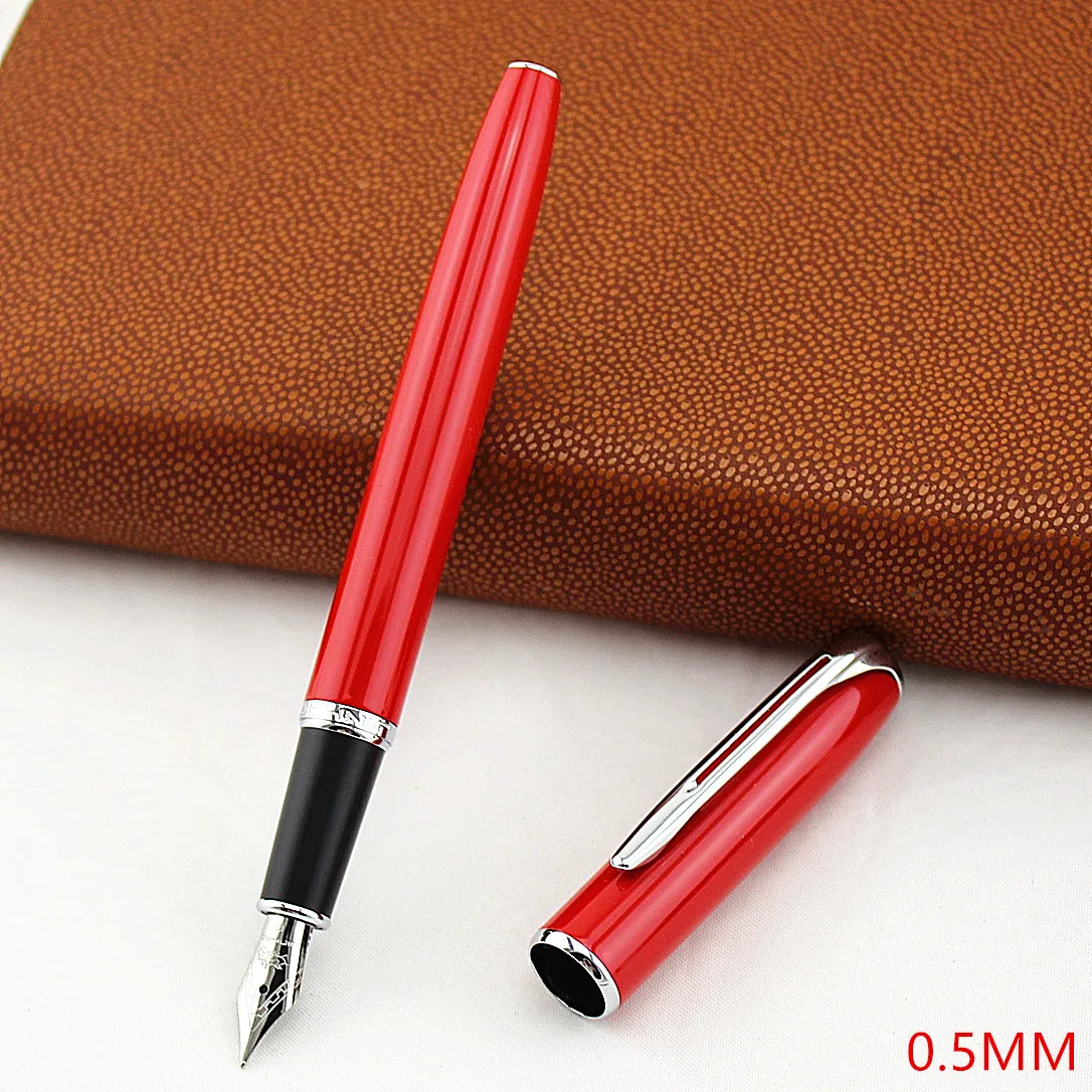 Jinhao 996 роскошная мужская авторучка бизнес-Студенческая 0,5 мм дополнительный тонкий наконечник каллиграфия школьные офисные принадлежности пишущий инструмент