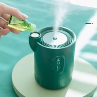 330ml portable wireless air humidifier mini home office car mist maker battery led light humidifier aroma essential oil diffuser