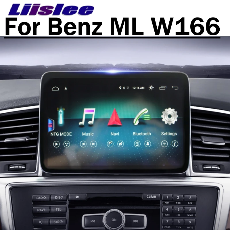 Для Mercedes Benz MB GLE ML M Class W166 Liislee автомобильный мультимедийный плеер NAVI CarPlay автомобильный Радио gps навигация