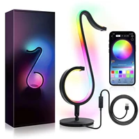bluetooth app smart symphony musical note light usb operated for indoor music bar wedding party atmosphere decoration light