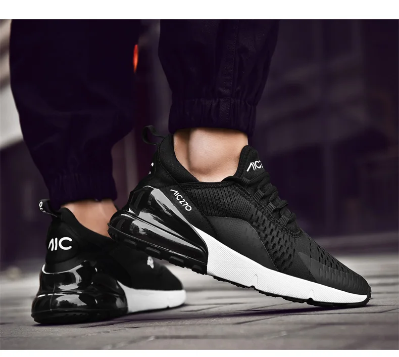 Новинка, кроссовки Ayakkabi, большие размеры, унисекс, NK Max 270 Erkek Tmallfs Sepatu, женские белые кроссовки Ins Masculino