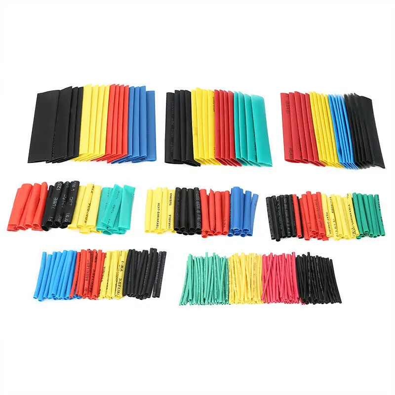 

328pcs Heat Shrink Tubing Insulation Shrinkable Tube 2:1 Wire Cable Sleeve Kit