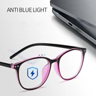 Заклепки готовой близорукость очки Для женщин синий пленочного покрытия Овальный близорукие очки-1,0-1,5-2,0-2,5-3,0-3,5-4,0-4,5-6,0