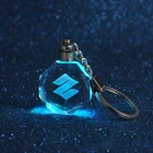 Креативный с лампой стеклянный металлический фотоэлемент для телефона кольцо для ключей для жены подруги фотоэлемент магазина подарок автомобильные аксессуары