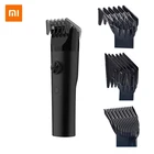 Машинка для стрижки волос Xiaomi Mijia, электрическая машинка для стрижки волос для мужчин и детей, с керамическим лезвием, водонепроницаемая IPX7, оригинал