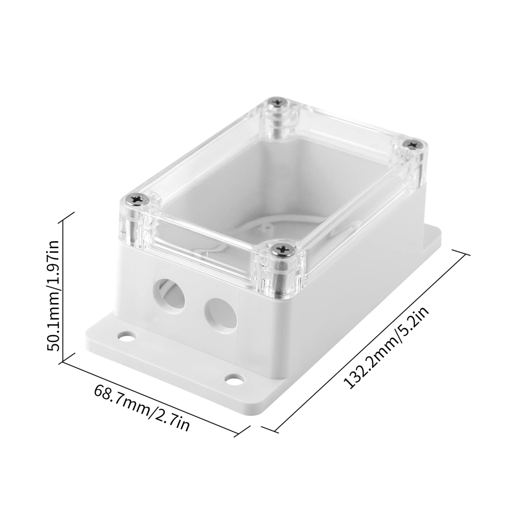 

Quality IP66 Waterproof Junction Box For Sonoff Basic/RF/Dual/Pow Waterproof Case Water-resistant Shell For Xmas Tree Lights