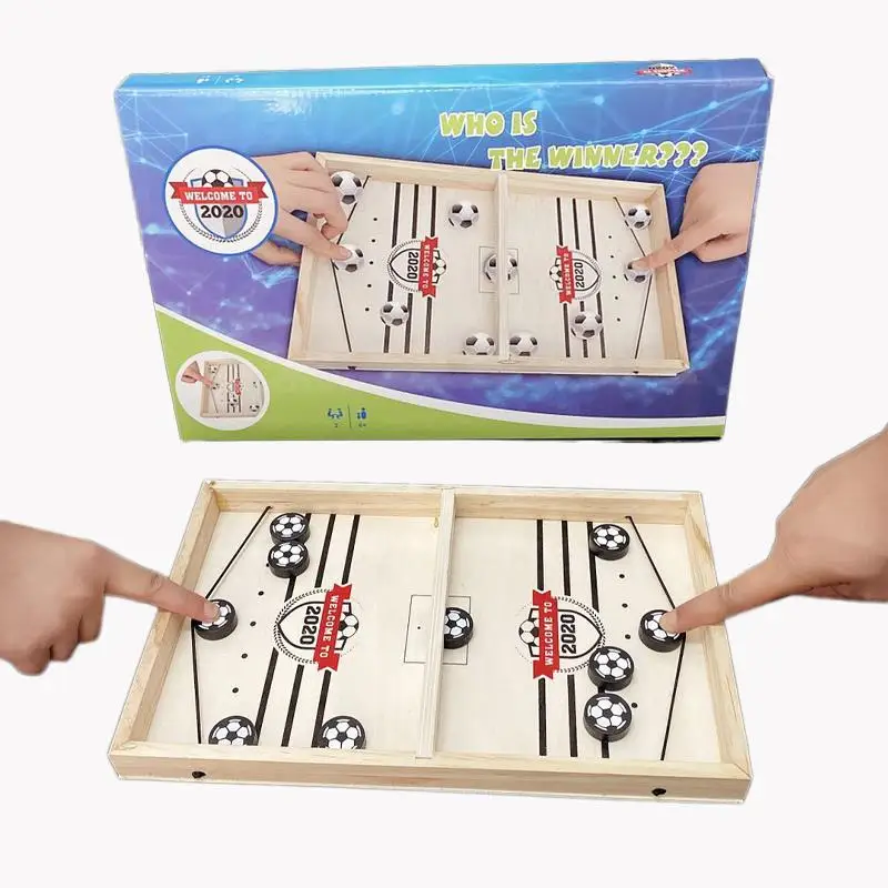 2020 NEW GAME SLINGPUCK MONTESSORI TOYS BOARD FOR ADULT World Cup Improved Version | Party Games