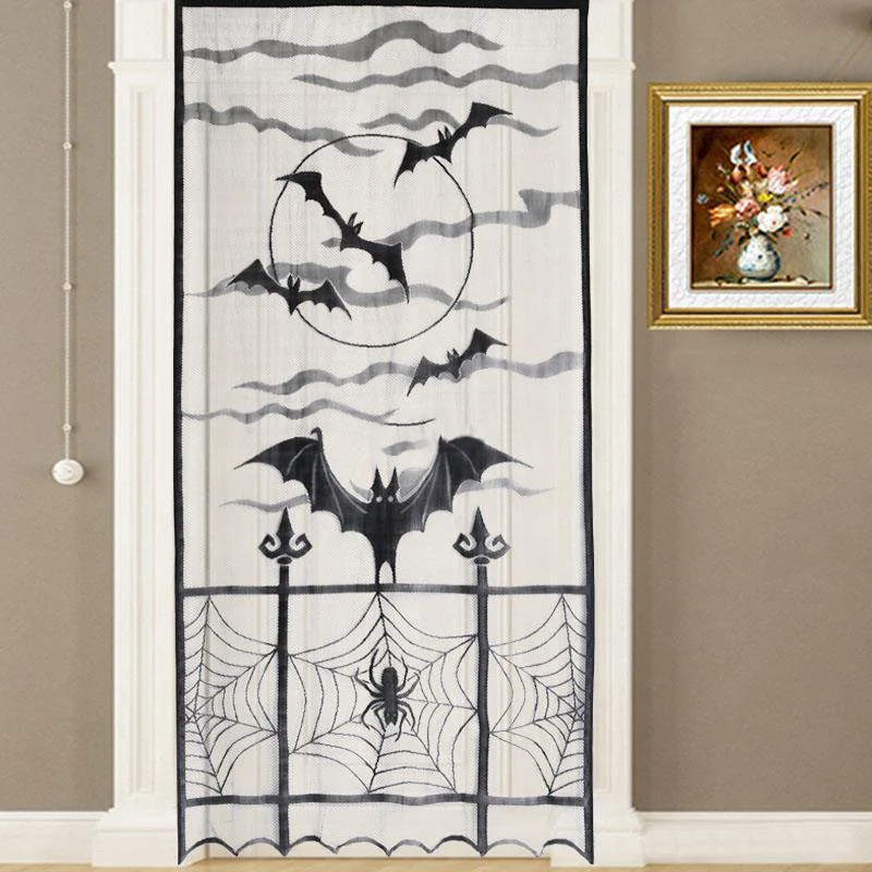 Короткие черные кружевные занавески для гостиной кухонного стола покрытие