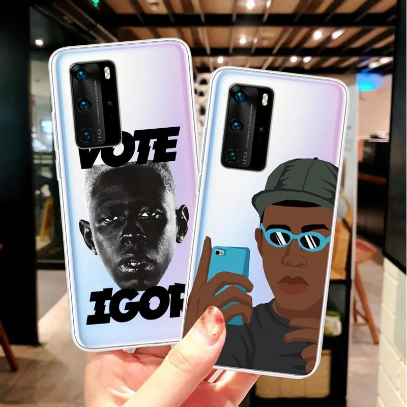 

Golf Wang Tyler Creator Soft Silicone Cover Case For Huawei P8 P9 P10 P20 Pro P30 P30 Lite P40 Lite P40 Pro TPU phone Cases