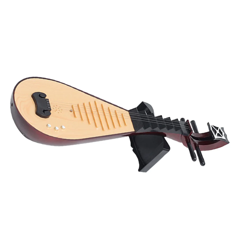 

1pc Instrument Model Simulation Chinese Lute Ancient Costume Decor Random Style