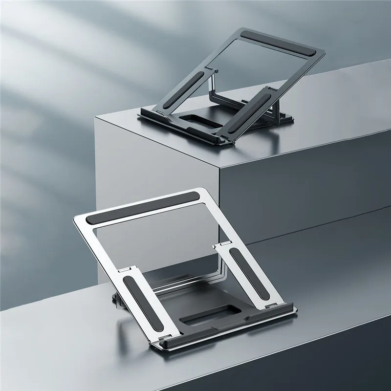 

NEW Tablet PC Mobile Phone Holder Stand Aluminum Alloy Portable Notebook Desktop Cooling Foldable Lifting Stand Multi-functional