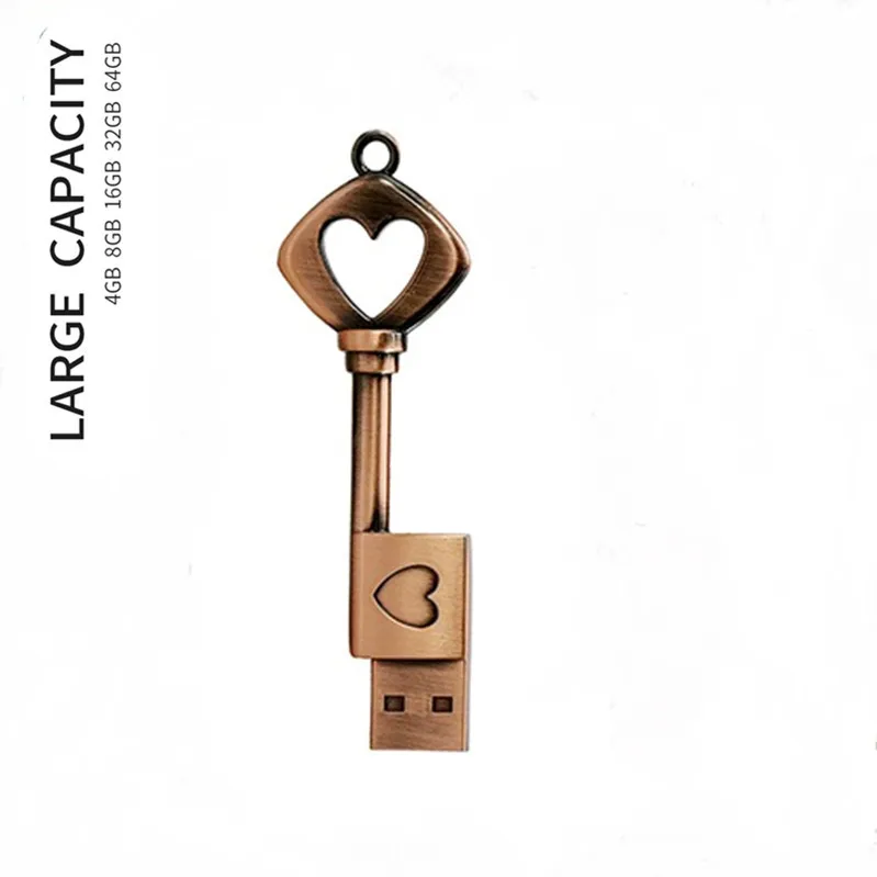 1 USB флэш-память 64 ГБ Мода подарок, Металлический Мини-цепочка для ключей, объемом памяти 4 ГБ 8 ГБ 16 ГБ оперативной памяти, 32 Гб встроенной памяти, творческий с украшением в виде кристаллов на высоком Скорость 2,0 флеш-накопитель 128 ГБ - Цвет: 1