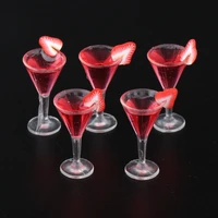 112 dollhouse miniature cocktail cups glasses wine bottles model for party pub bar food decor accessories colorful 56 pieces
