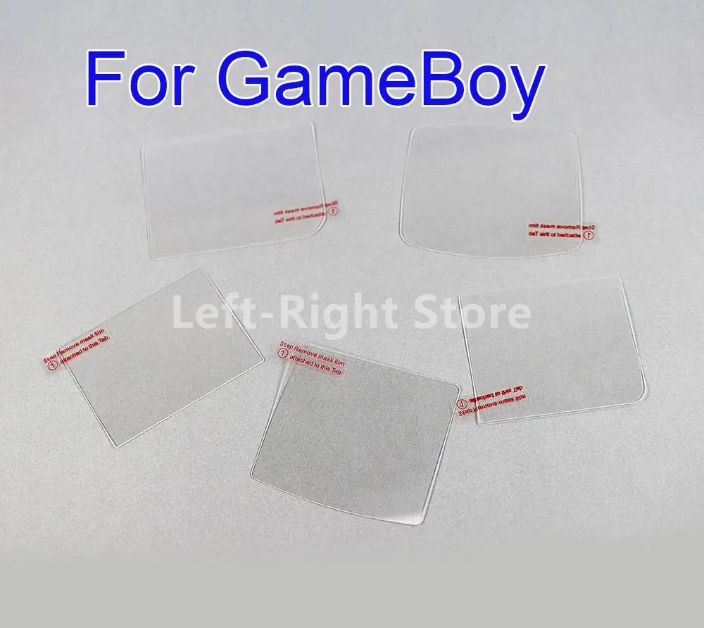 Стеклянная прозрачная защитная пленка 2 шт. для Gameboy цвет/Advance/Pocket for GB GBA GBC GBP SP -