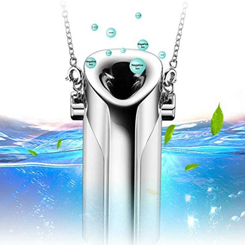 Мини очиститель воздуха портативный переносной подвесной для шеи с USB