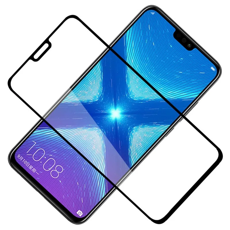 Glass for Huawei enjoy 7plus Protective on the Full Cover Curved Phone Screen Protector | Мобильные телефоны и аксессуары