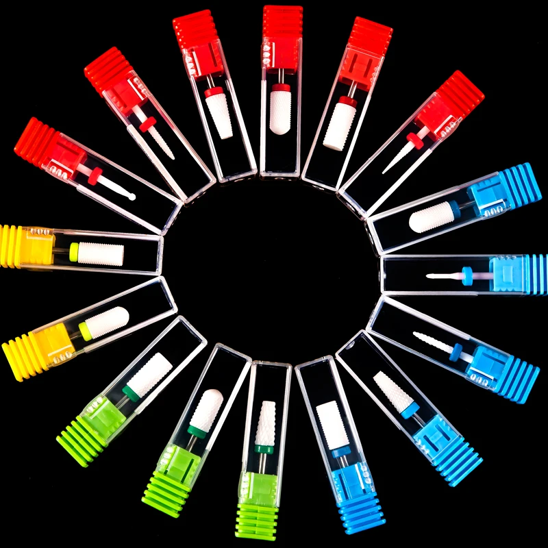Керамическая фреза для маникюра керамическая ногтей маникюрной машинки насадка
