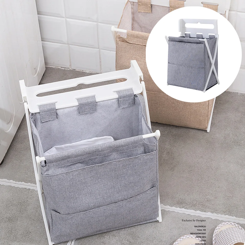 

1pc Household Laundry Basket Dirty Clothes Container Foldable Sundries Organizer