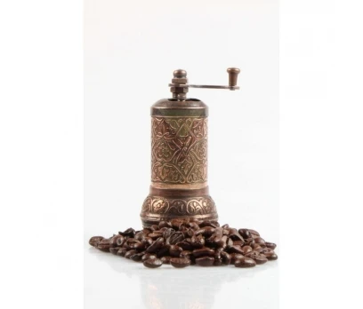 Ottoman Motif Coffee and Spices Grinder Yellow |