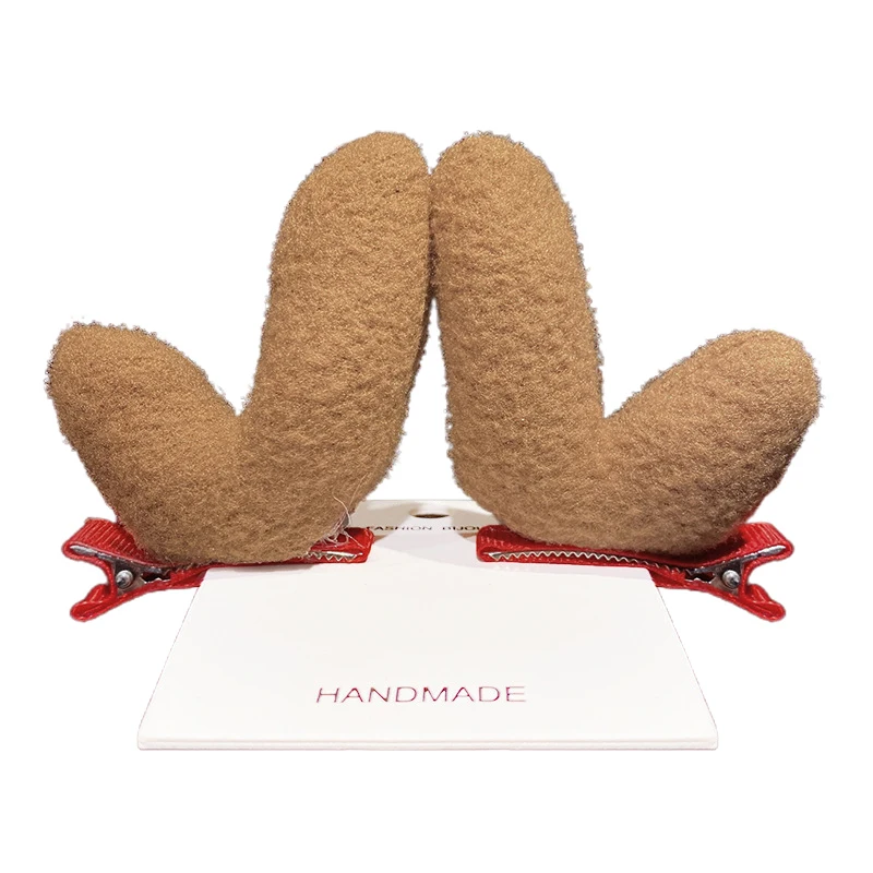 Заколки для волос на Рождество 1 комплект Мультяшные рождественские подарки