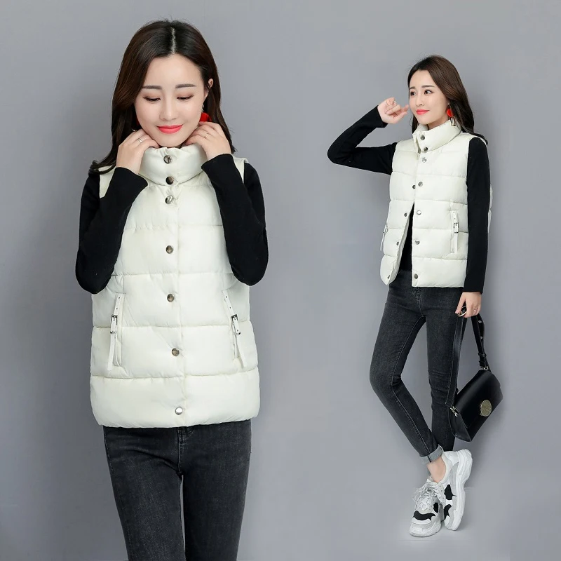 2019 Брендовая женская куртка без рукавов зимний ультралегкий жилет на белом