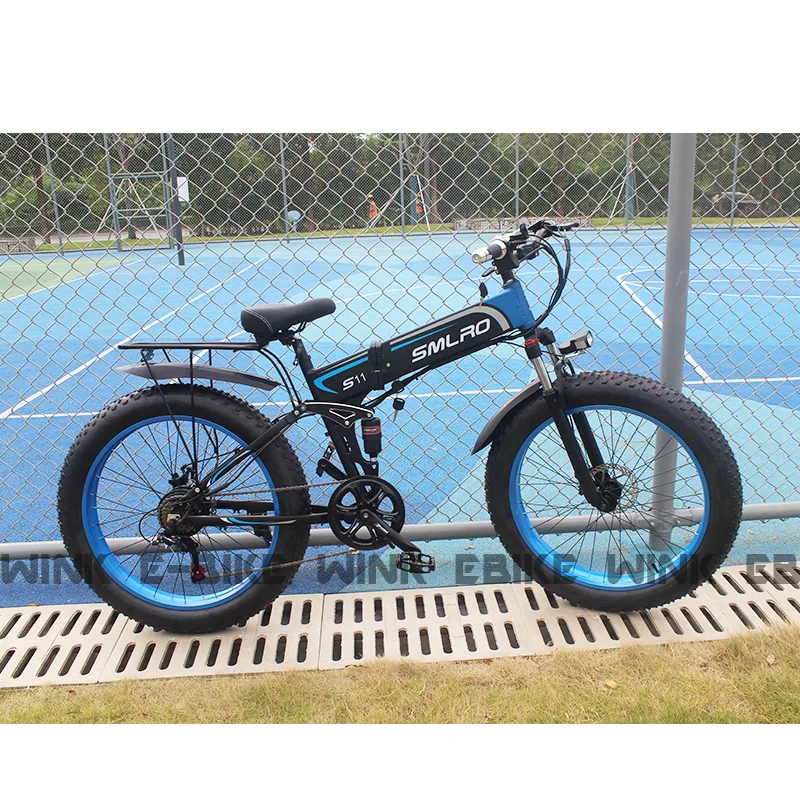 Verkaufen Elektrische Fahrrad 48V 1000W 14Ah/10Ah Elektrische Strand Bike 4,0 Fett Reifen Elektrische Bike Herren Mountainbike Schnee Ebike 26 Zoll Fahrrad