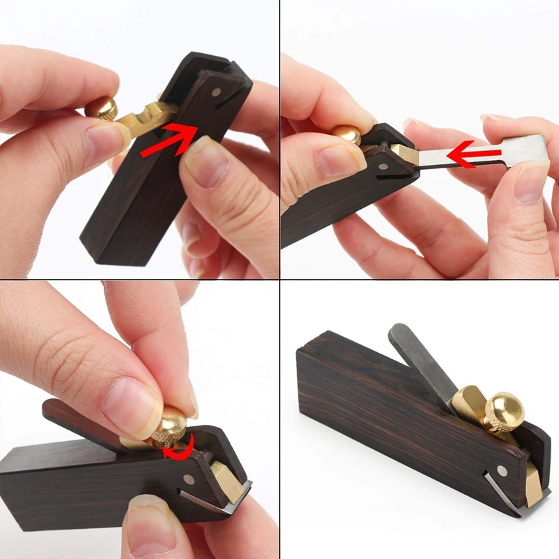 Деревообрабатывающий инструмент из черного дерева миниатюрный деревянный