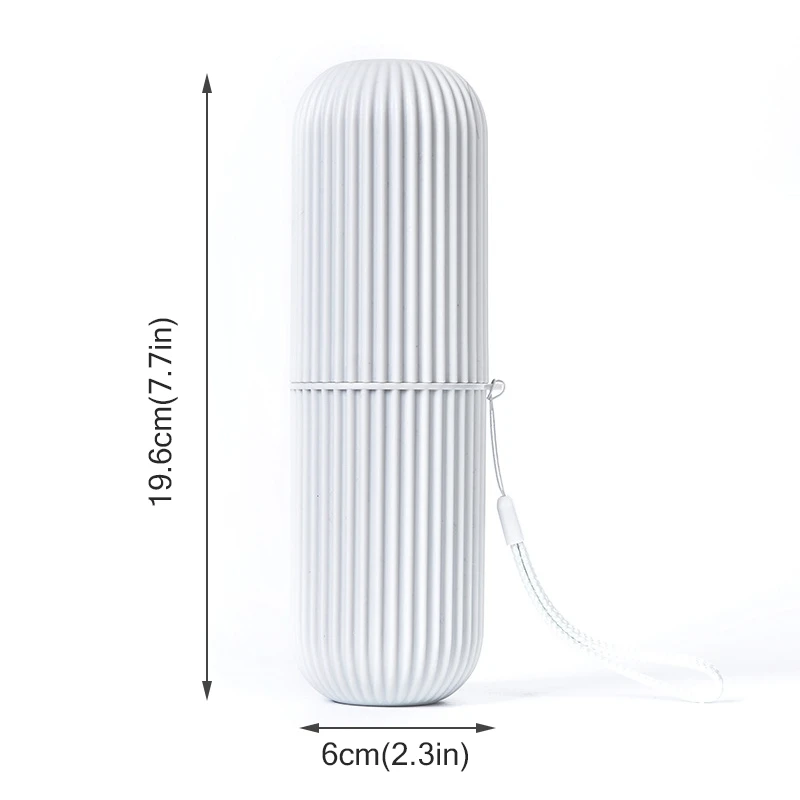 Портативный держатель для зубной пасты и Щетки чехол противоскользящая полоса