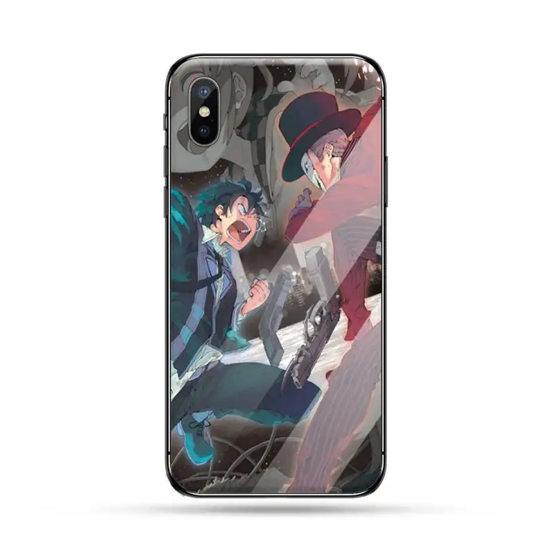 

Anime black bullet Phone Case Tempered glass For iphone 6 6S 7 8 plus X XS XR 11 12 PRO MAX Mini