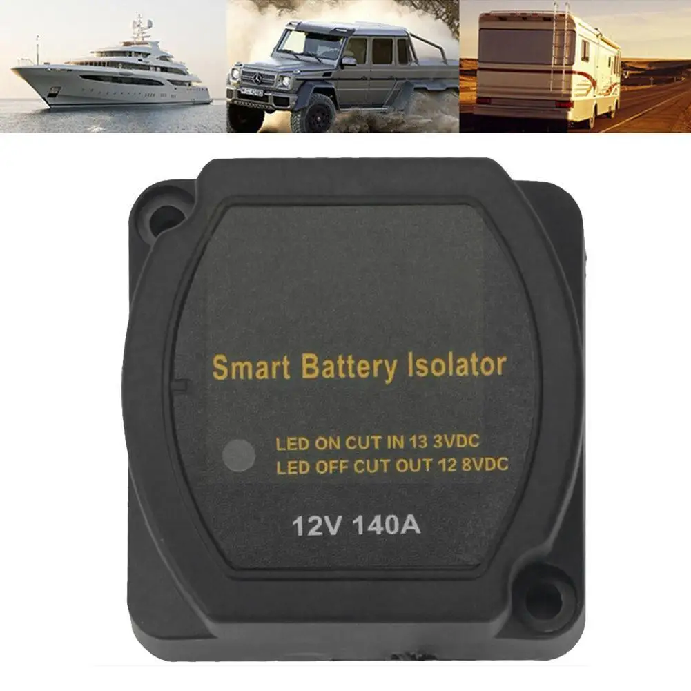 

12v/40a Voltage Sensitive Split Charge Relay Vsr Voltage Sensitive Relay Charing Waterproof For Universal Car Rv K8i7