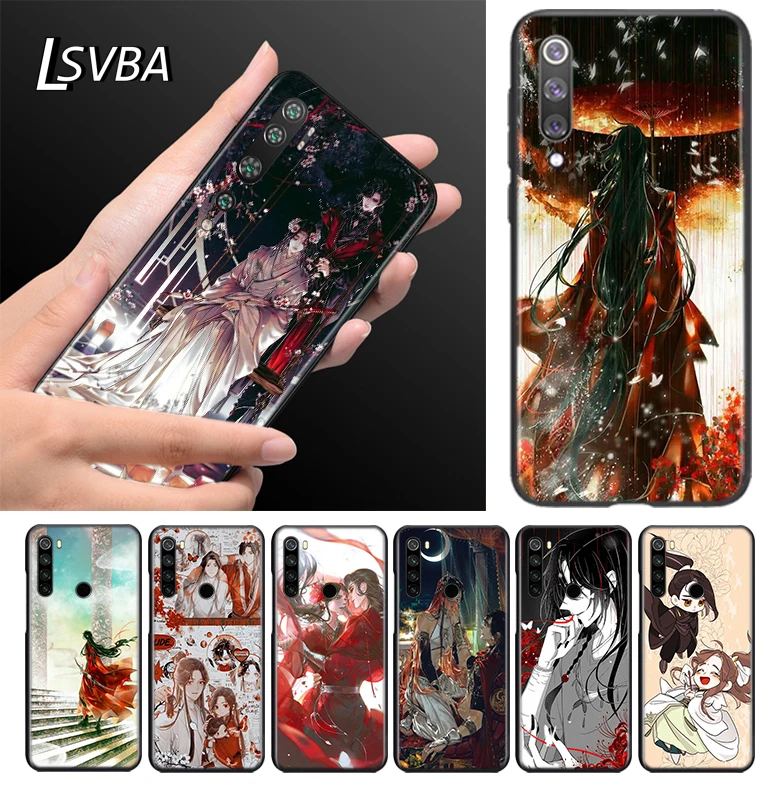 

Heaven Official's Blessing Silicone TPU Cover For Xiaomi Mi Note 11 10T 10 9 9T SE 8 Pro Lite Ultra 5G Phone Case Bag