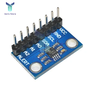 High Accuracy MCP9808 Temperature Sensor I2C Breakout Board Module 2.7V-5V Logic Voltage for Arduino DIY Kit