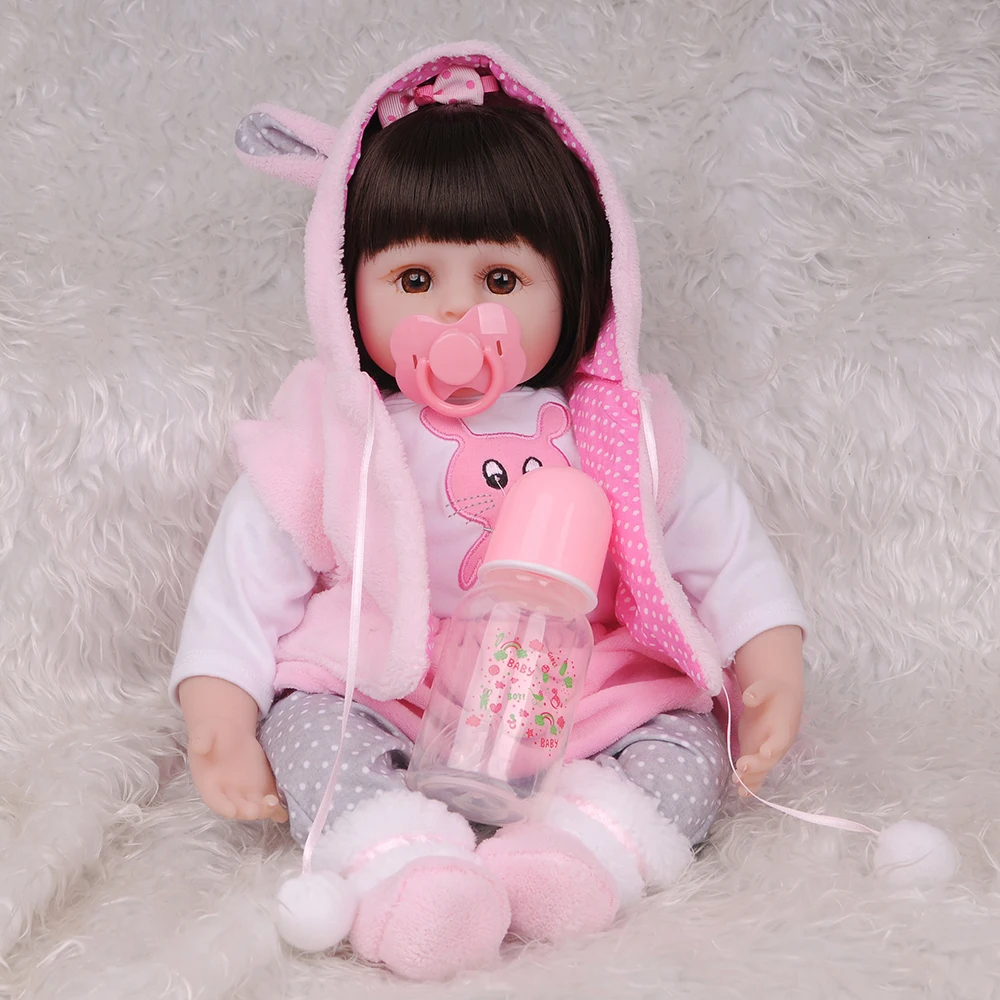 Мягкая силиконовая игрушка Bebe Reborn, куклы Bebe, супер Реалистичная кукла для новорожденных, игрушка для малышей, имитирующая детское Силиконовое тело, подарок для ребенка-партнера - Цвет: Dolls 2