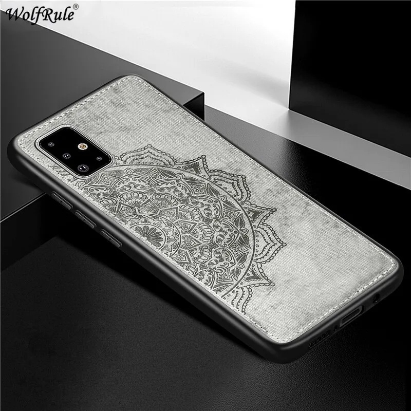 

Чехол для Samsung Galaxy A71, Бампер для Samsung A71, Мягкая тканевая задняя крышка в рамке из ТПУ для Samsung A71, чехлы для телефонов A715, 6,7 дюйма